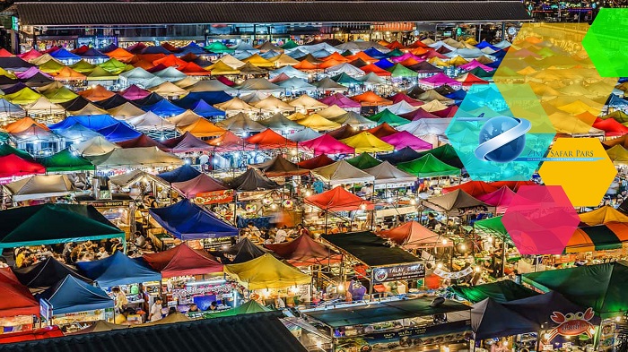 بازارهای بانکوک ، زیما سفر 